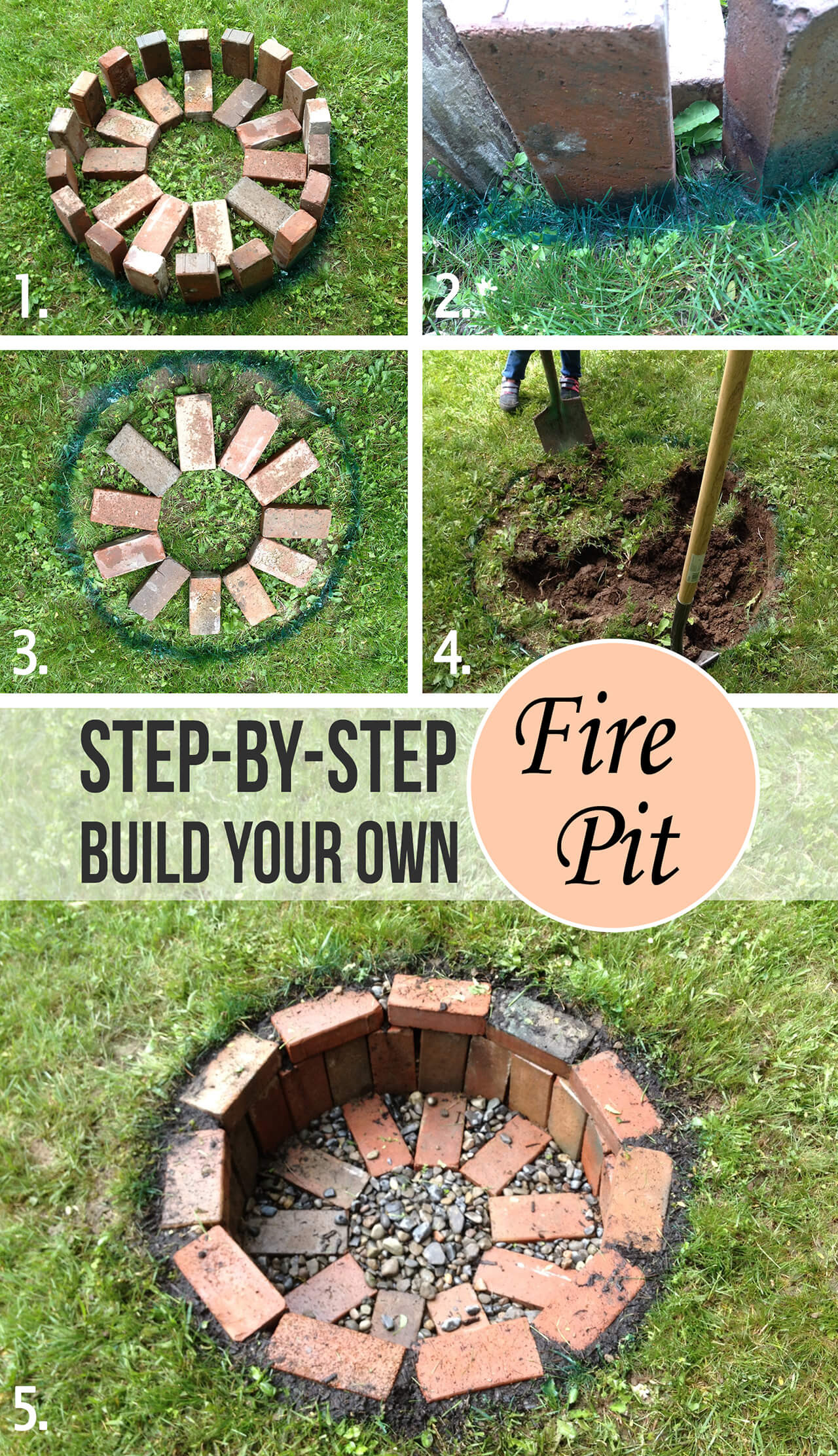 Best ideas about DIY Brick Fire Pit
. Save or Pin 27 Best DIY Firepit Ideas and Designs for 2019 Now.