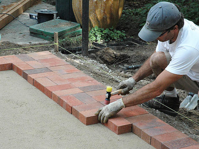 Best ideas about DIY Brick Patio
. Save or Pin DIY Brick Paver Patio Quiet Corner Now.