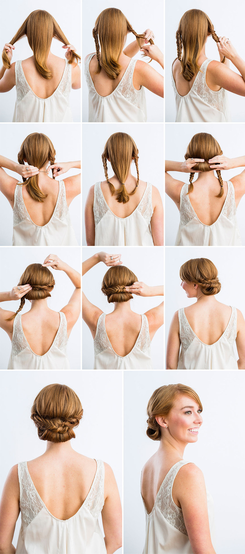 Best ideas about DIY Bridal Hair
. Save or Pin 10 Best DIY Wedding Hairstyles with Tutorials Now.