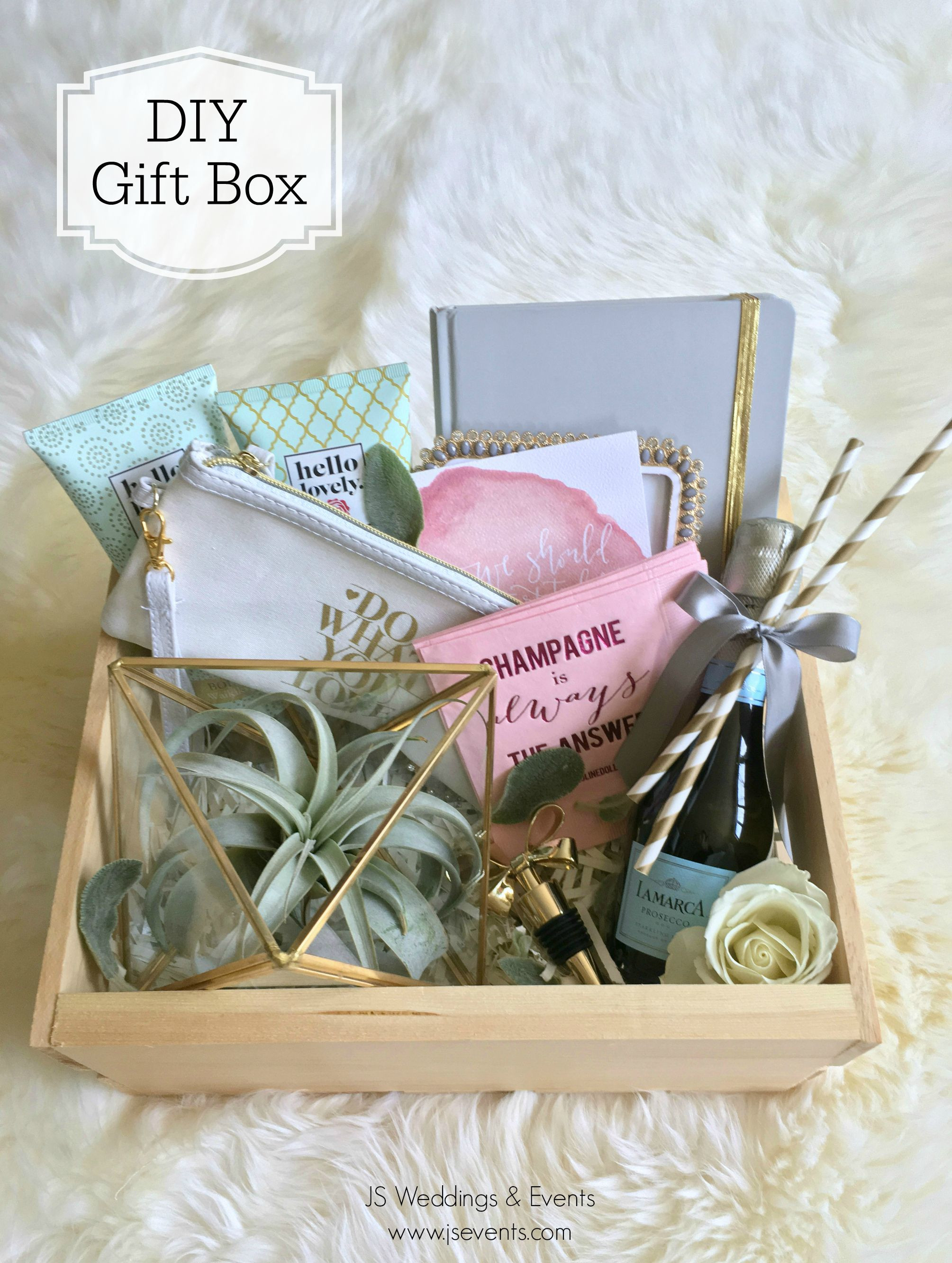 Best ideas about DIY Bridesmaid Gifts
. Save or Pin DIY Gift Box Now.