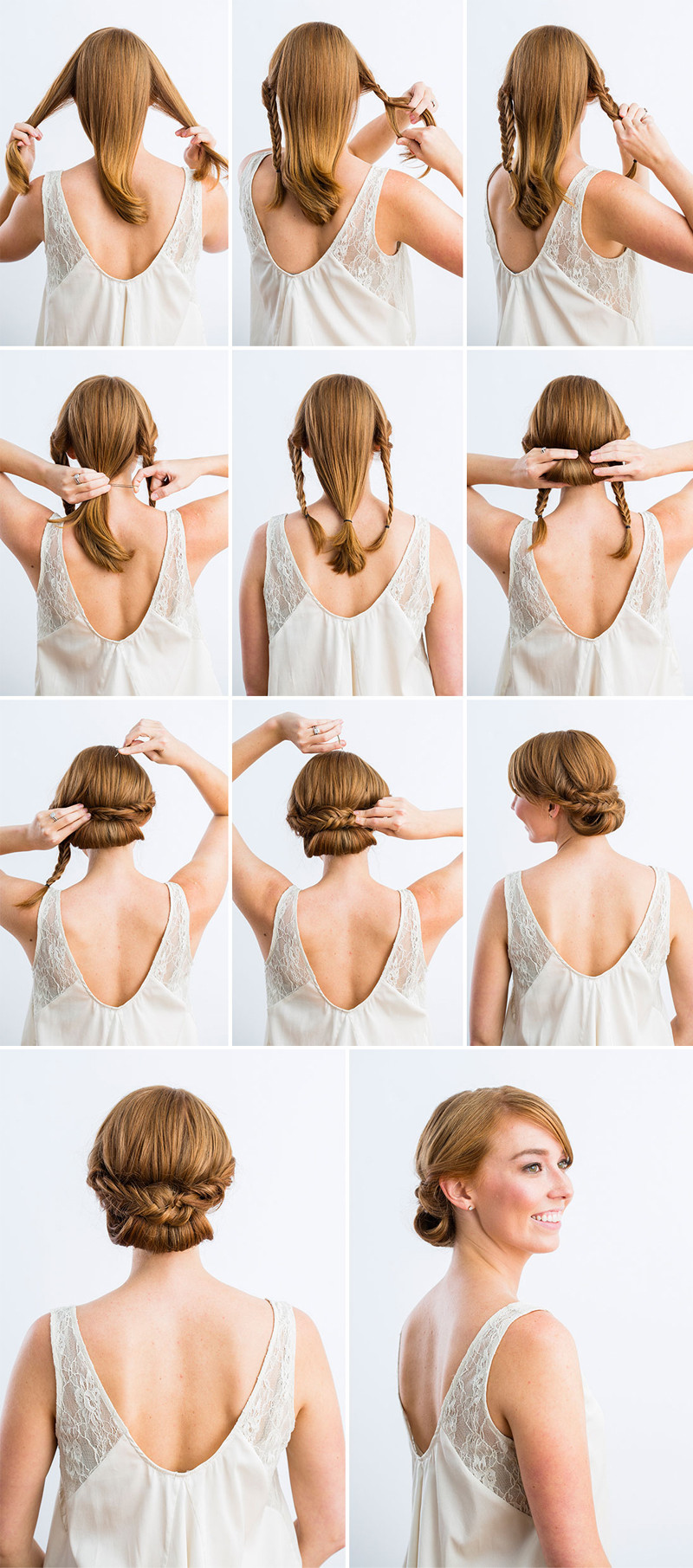 Best ideas about DIY Bridesmaid Hair
. Save or Pin 10 Best DIY Wedding Hairstyles with Tutorials Now.