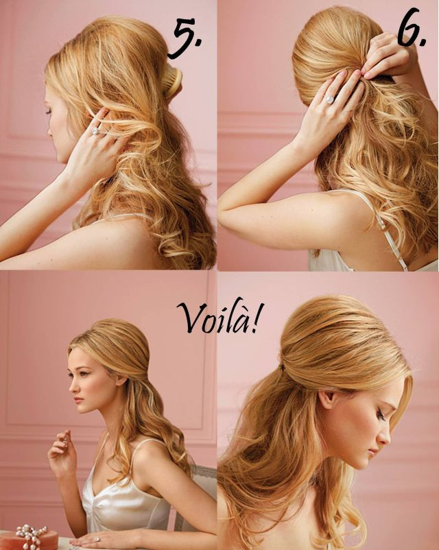 Best ideas about DIY Bridesmaid Hair
. Save or Pin DIY Wedding Day Hair 3 Easy Tutorials Beauty & Health Now.