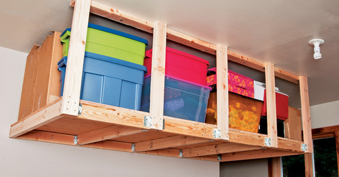Best ideas about DIY Building An Overhead Garage Storage Shelf
. Save or Pin How to Install Overhead Garage Storage DIY Now.