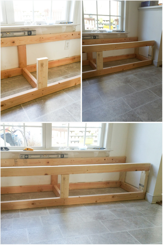 Best ideas about DIY Built In Bench
. Save or Pin DIY BUILT IN STORAGE BENCH TUTORIAL Now.