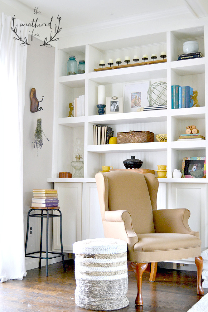 Best ideas about DIY Built In Bookcase Around Fireplace
. Save or Pin Make This Industrial Farmhouse Sofa Table With Things You Now.