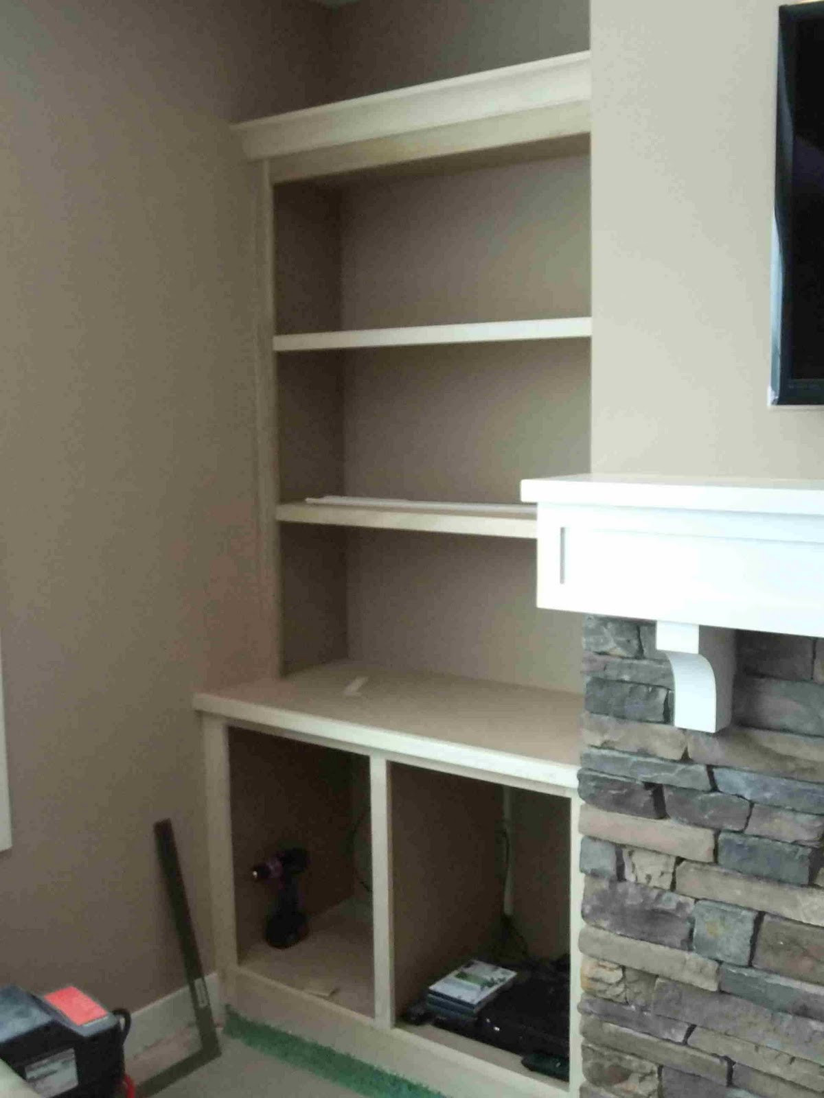 Best ideas about DIY Built In Bookcase Around Fireplace
. Save or Pin Hammers and High Heels Feature Project Holly and Brian s Now.