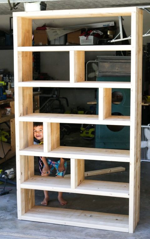 Best ideas about DIY Built In Bookcase Plans
. Save or Pin DIY Rustic Pallet Bookshelf Stew Now.