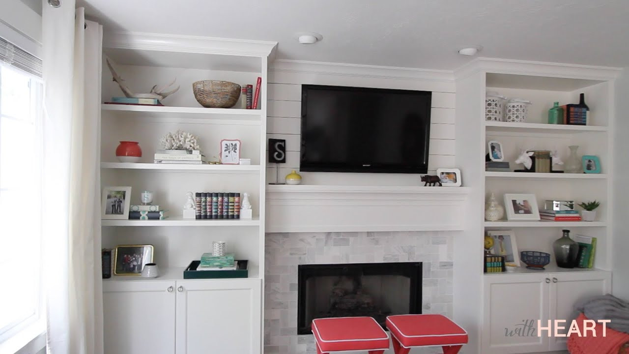 Best ideas about DIY Built Ins Around Fireplace
. Save or Pin DIY Built ins Part 2 Now.