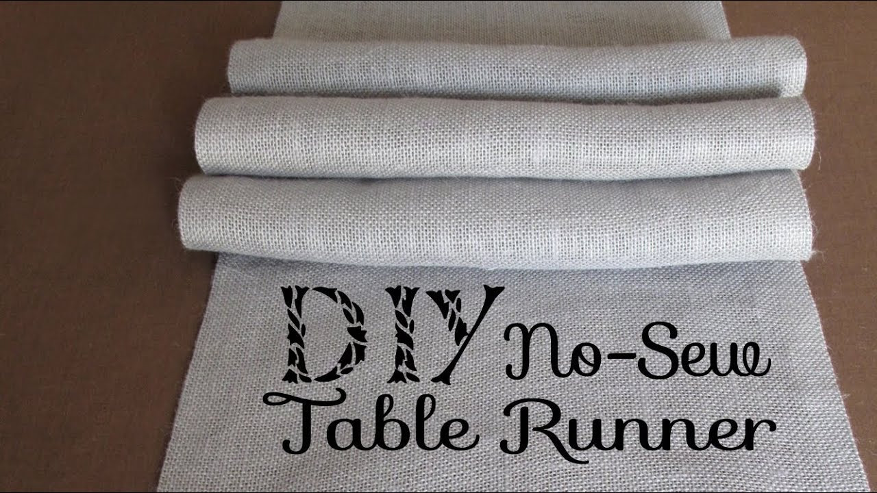 Best ideas about DIY Burlap Table Runners
. Save or Pin DIY No Sew Burlap Table Runners DIY Wedding Home Decor Now.