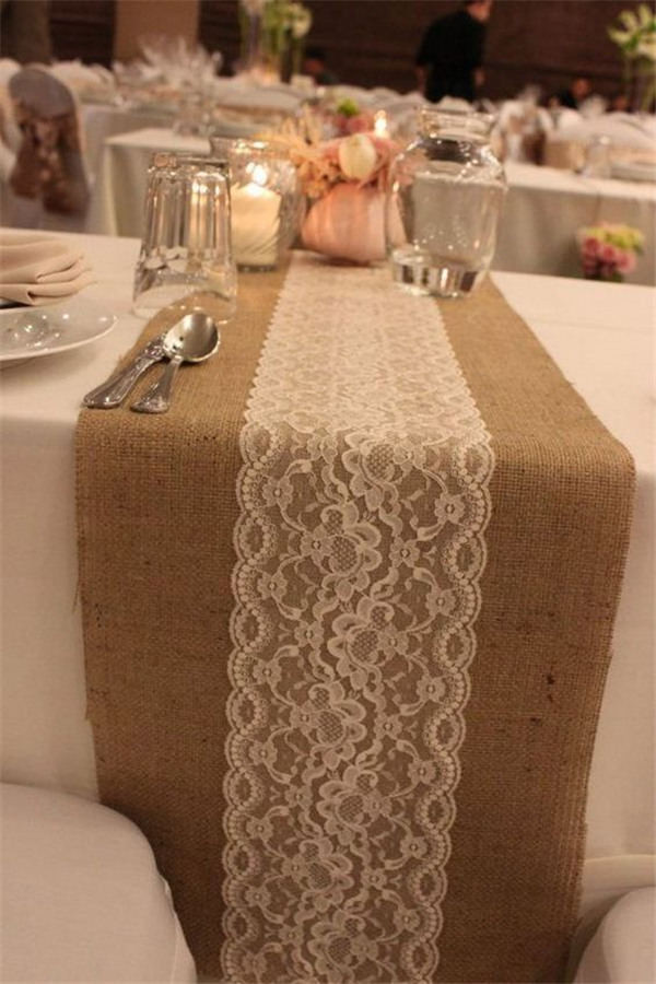 Best ideas about DIY Burlap Table Runners
. Save or Pin 22 Rustic Burlap Wedding Table Runner Ideas You Will Love Now.