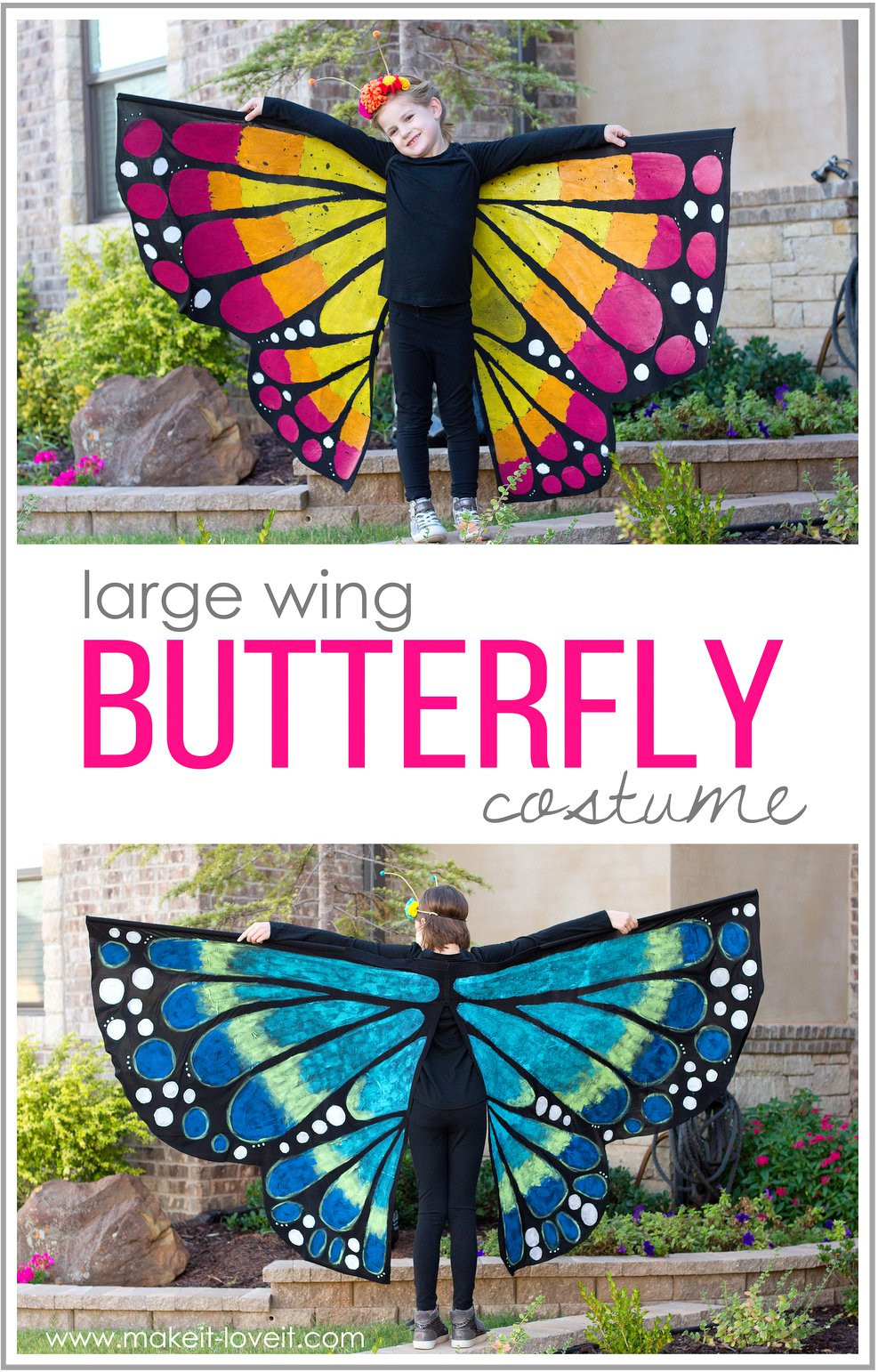 Best ideas about DIY Butterfly Costume
. Save or Pin DIY Easy NO SEW Spider Costume one to GIVE Now.