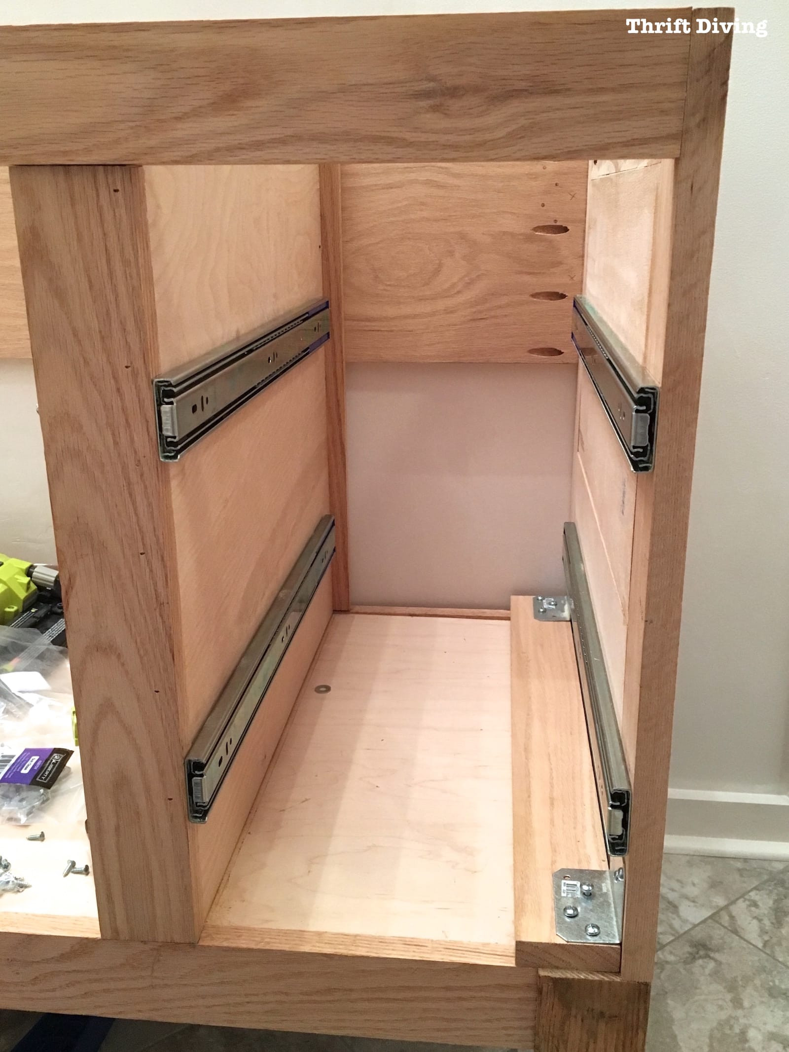 Best ideas about Diy Cabinet Doors
. Save or Pin Build a DIY Bathroom Vanity Part 4 Making the Drawers Now.