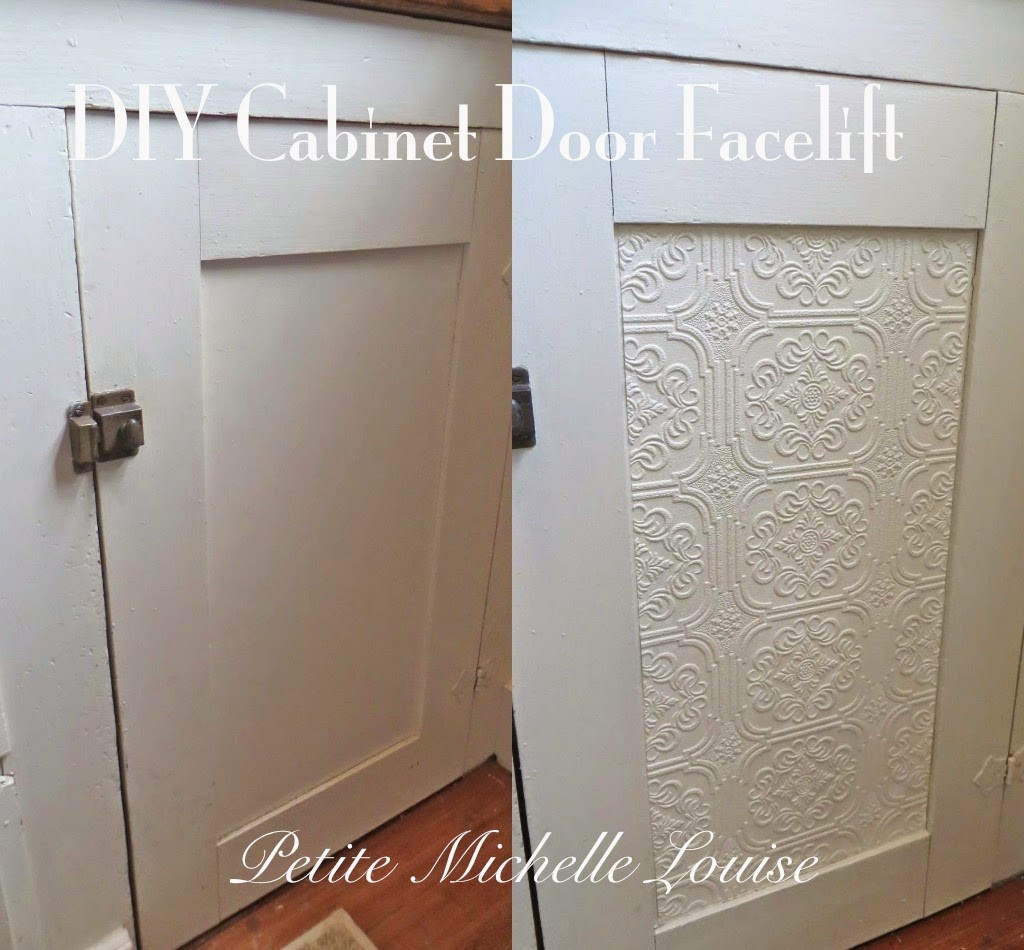 Best ideas about Diy Cabinet Doors
. Save or Pin Petite Michelle Louise DIY Cabinet Door Facelift Now.
