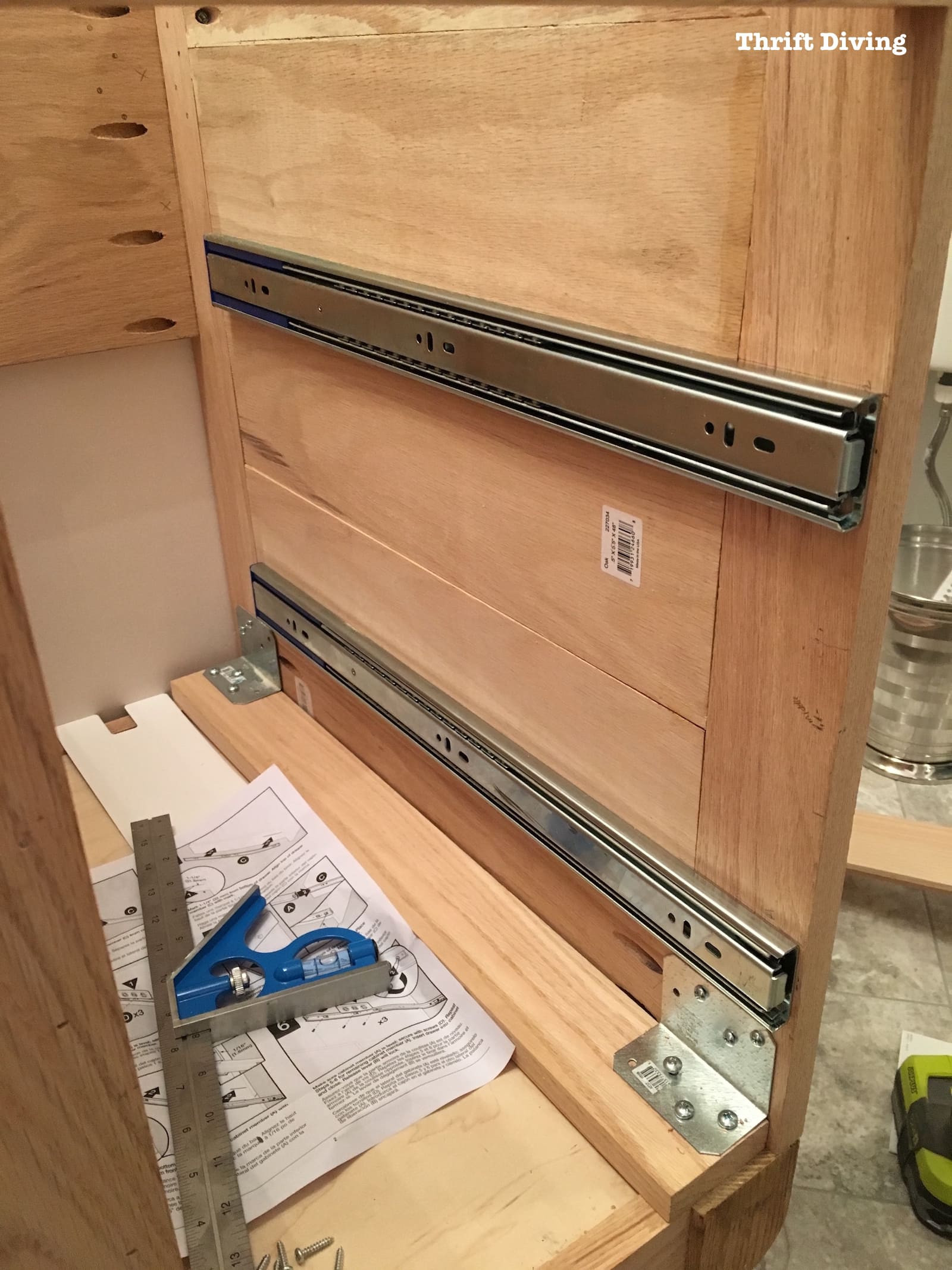 Best ideas about DIY Cabinet Drawer
. Save or Pin Build a DIY Bathroom Vanity Part 4 Making the Drawers Now.