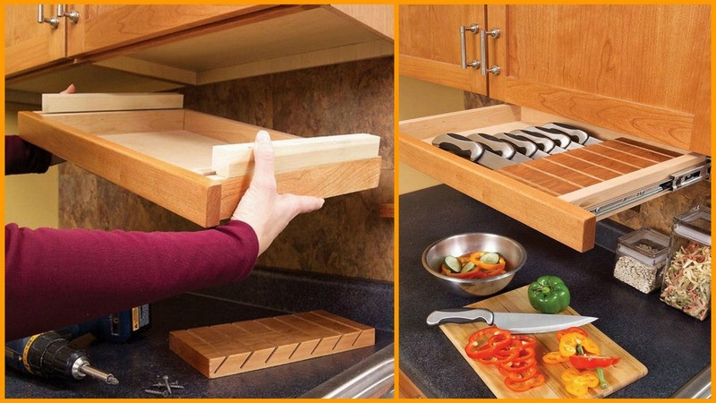 Best ideas about DIY Cabinet Drawer
. Save or Pin Easy DIY Kitchen Storage Ideas Now.