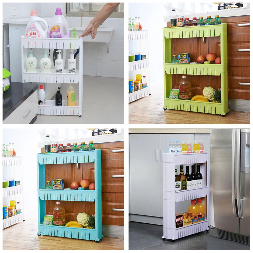 Best ideas about DIY Cabinet Organizer
. Save or Pin Slim Storage Cabinet Organizer Rolling Pull Out Cart Rack Now.