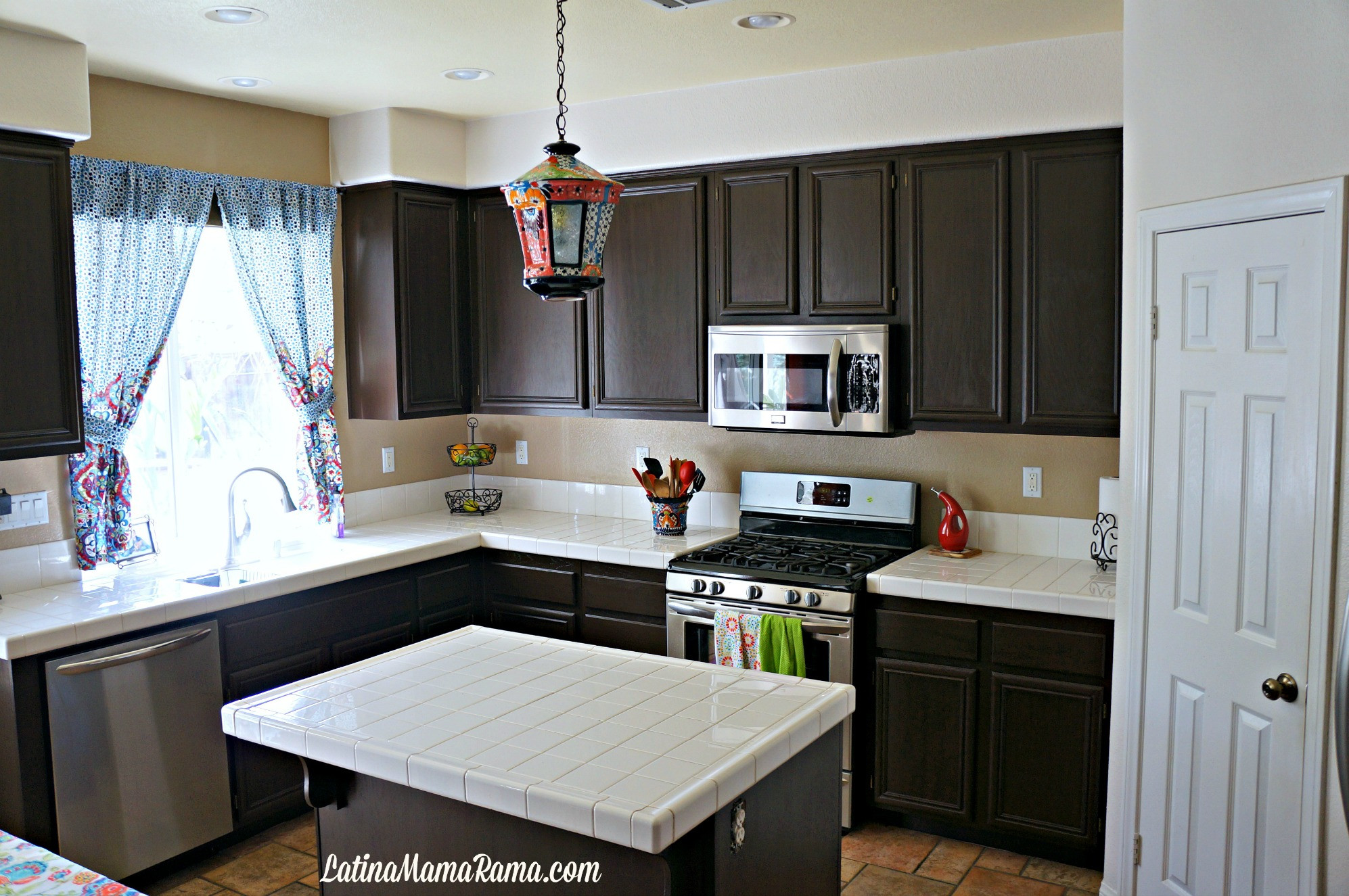 Best ideas about DIY Cabinets Painting
. Save or Pin How to Refinish Your Kitchen Cabinets Latina Mama Rama Now.