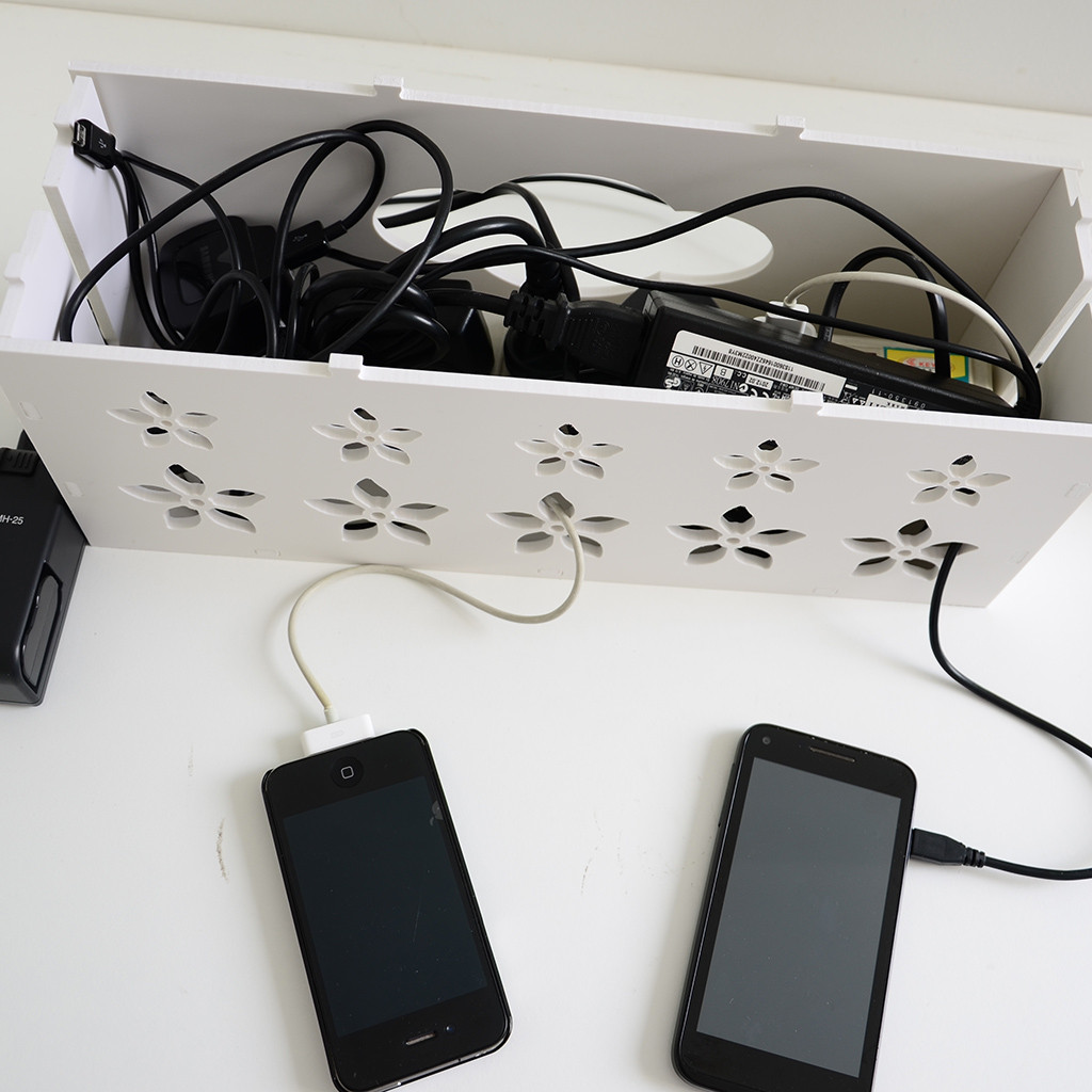 Best ideas about DIY Cable Management Box
. Save or Pin DIY Power Plug Socket Wire Storage Box Cable Organizer Now.