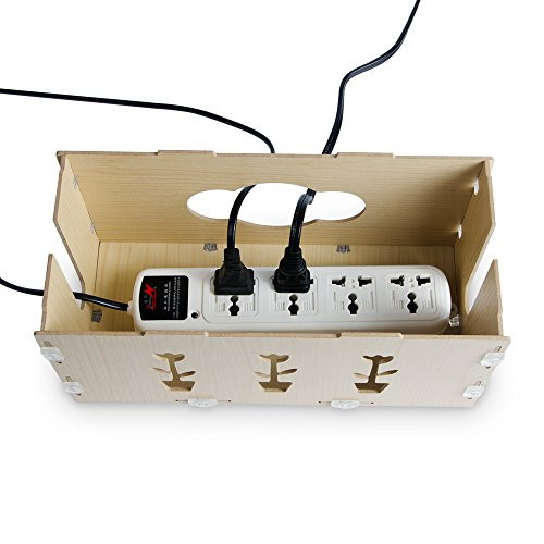 Best ideas about DIY Cable Management Box
. Save or Pin KMASHI Wooden Portable DIY Charging Station Desk Now.