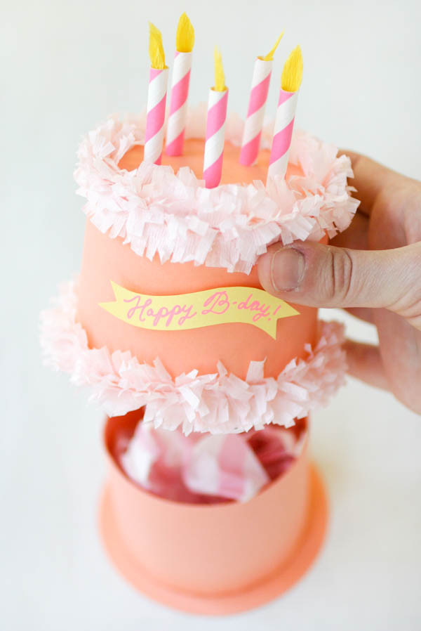 Best ideas about DIY Cake Boxes
. Save or Pin Paper Birthday Cake Box Now.