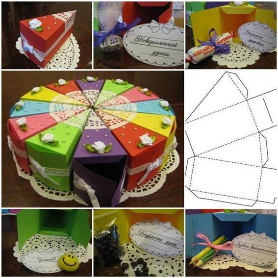 Best ideas about DIY Cake Boxes
. Save or Pin DIY Cake Shaped Gift Boxes Now.