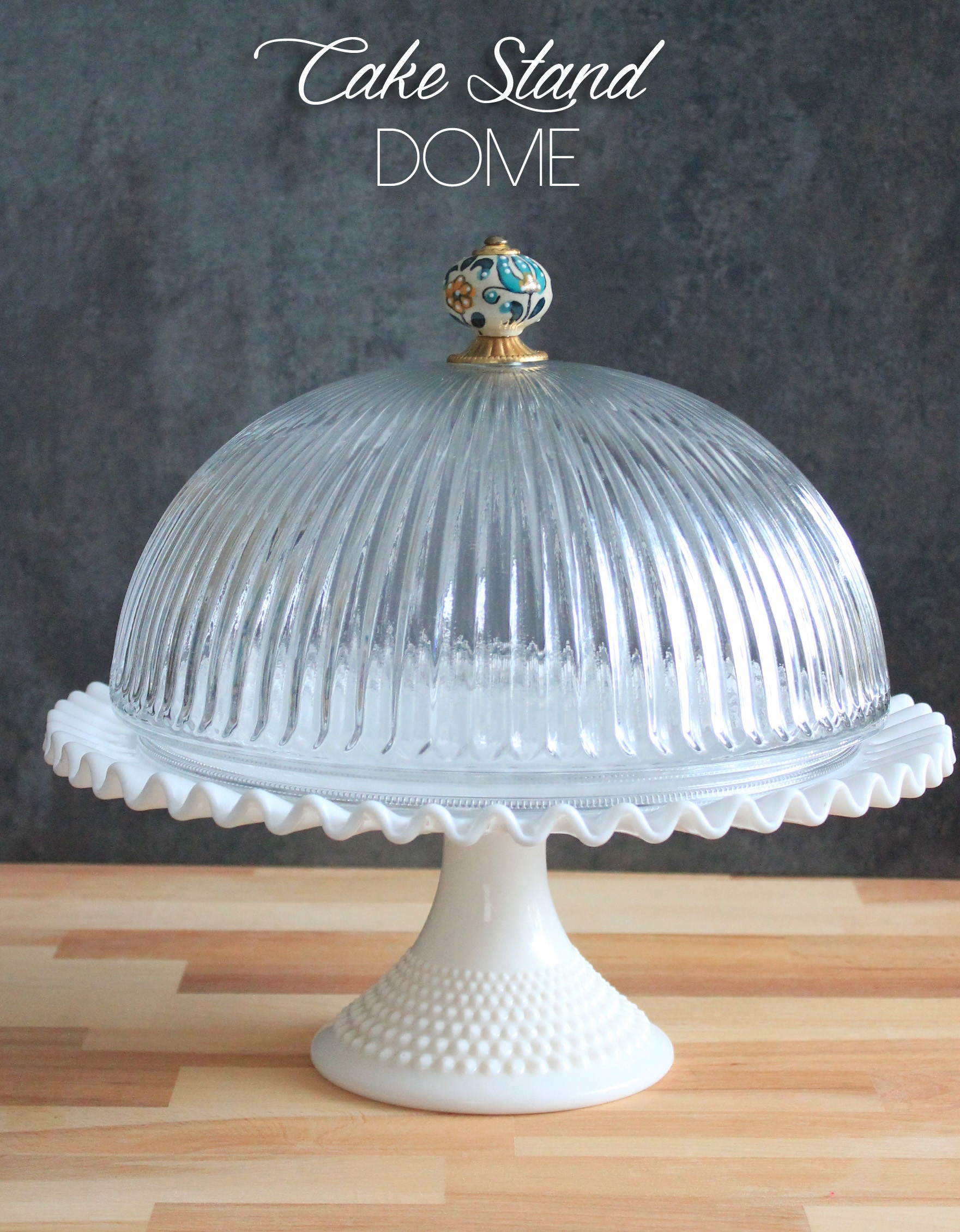 Best ideas about DIY Cake Stand
. Save or Pin DIY Cake Stand Dome BeWhatWeLove Now.