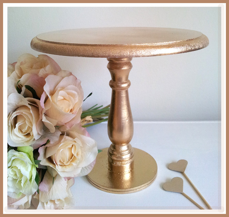 Best ideas about DIY Cake Stand
. Save or Pin DIY Gold Cake Stand Now.