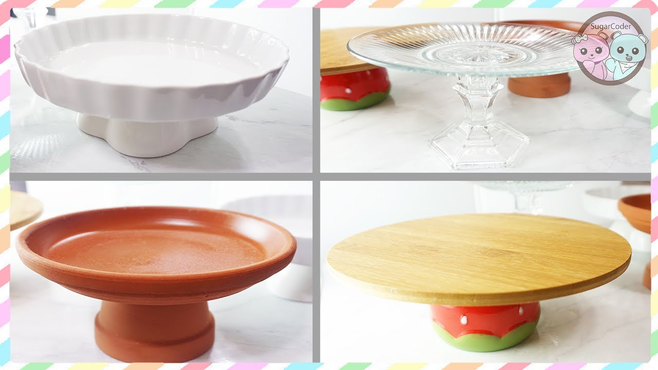 Best ideas about DIY Cake Stand
. Save or Pin DIY CAKE STAND CUPCAKE STAND HOW TO MAKE CAKE STANDS Now.