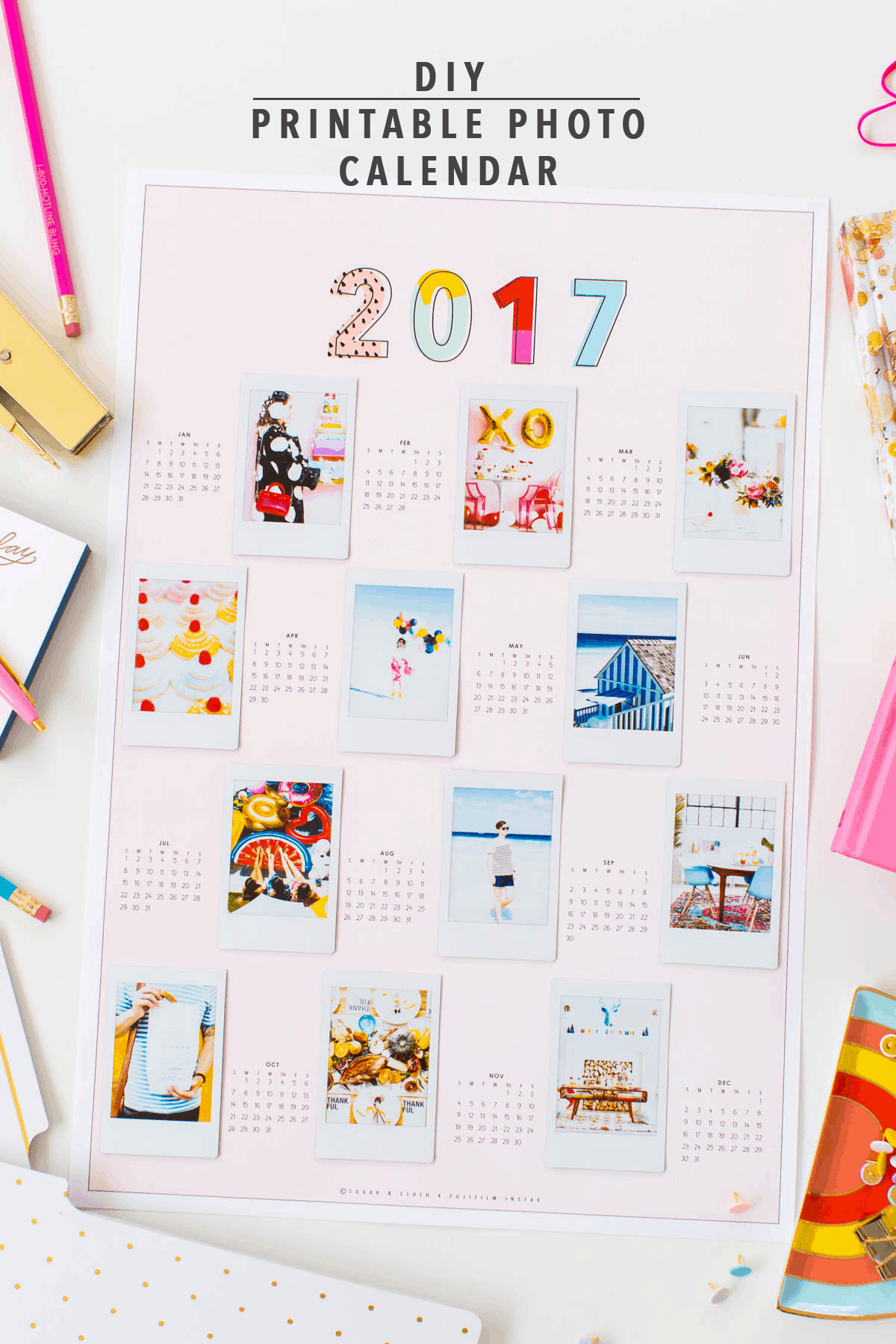 Best ideas about DIY Calendar Printable
. Save or Pin DIY Printable Wall Calendar Now.