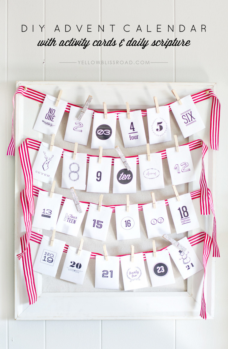 Best ideas about DIY Calendar Printable
. Save or Pin Free Printable Advent Calendar with Activity Ideas DIY Now.