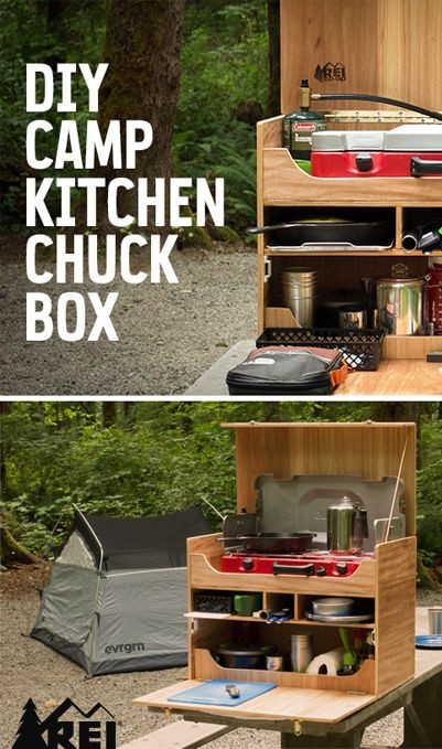 Best ideas about DIY Camping Kitchen Box
. Save or Pin How to Build Your Own Camp Kitchen Chuck Box Now.