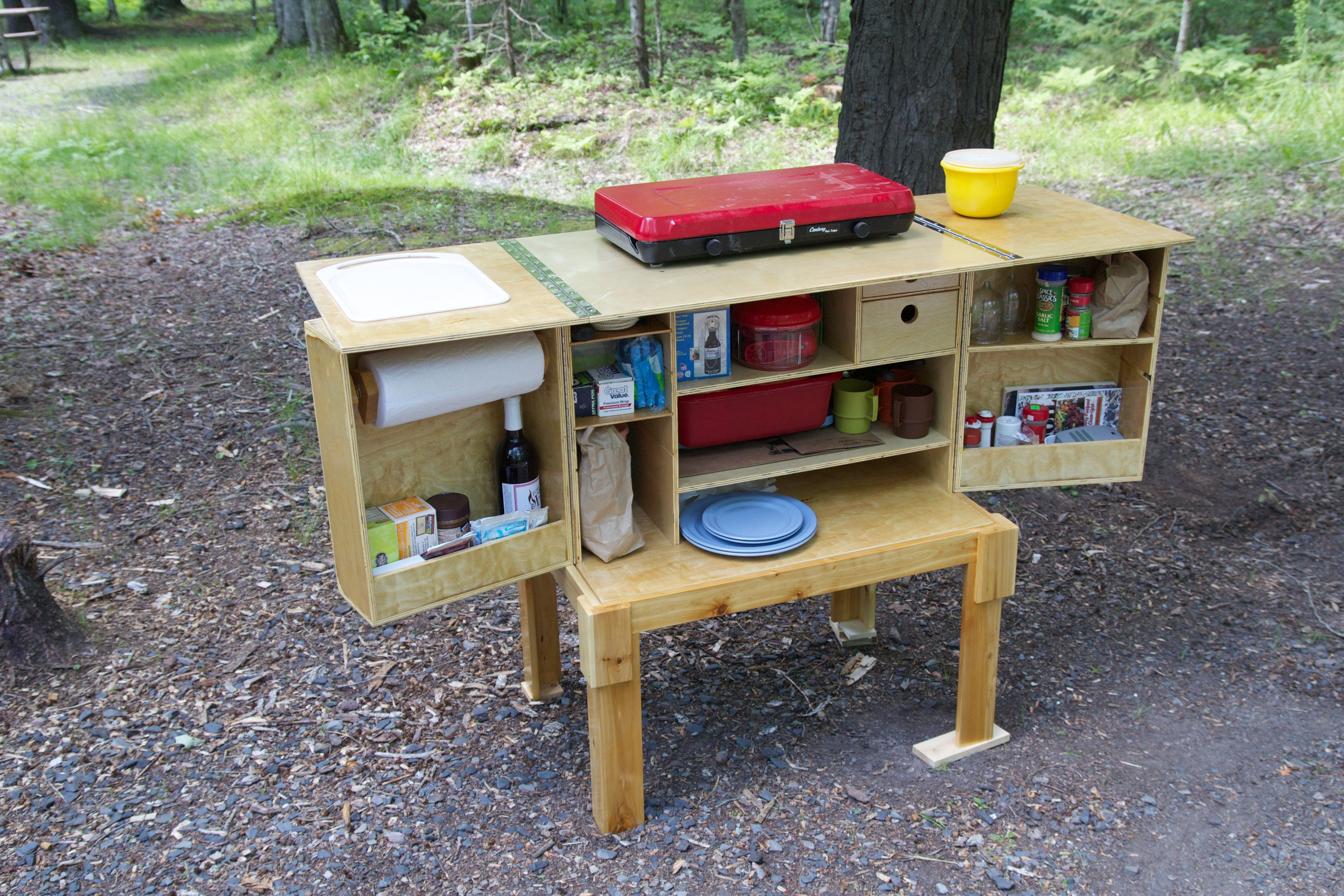 Best ideas about DIY Camping Kitchen
. Save or Pin Camp Chuck Box Now.