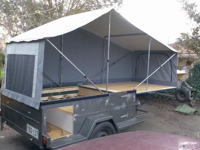 Best ideas about DIY Camping Tent Plans
. Save or Pin Homemade Tent Trailer dirks diy camper trailer Now.