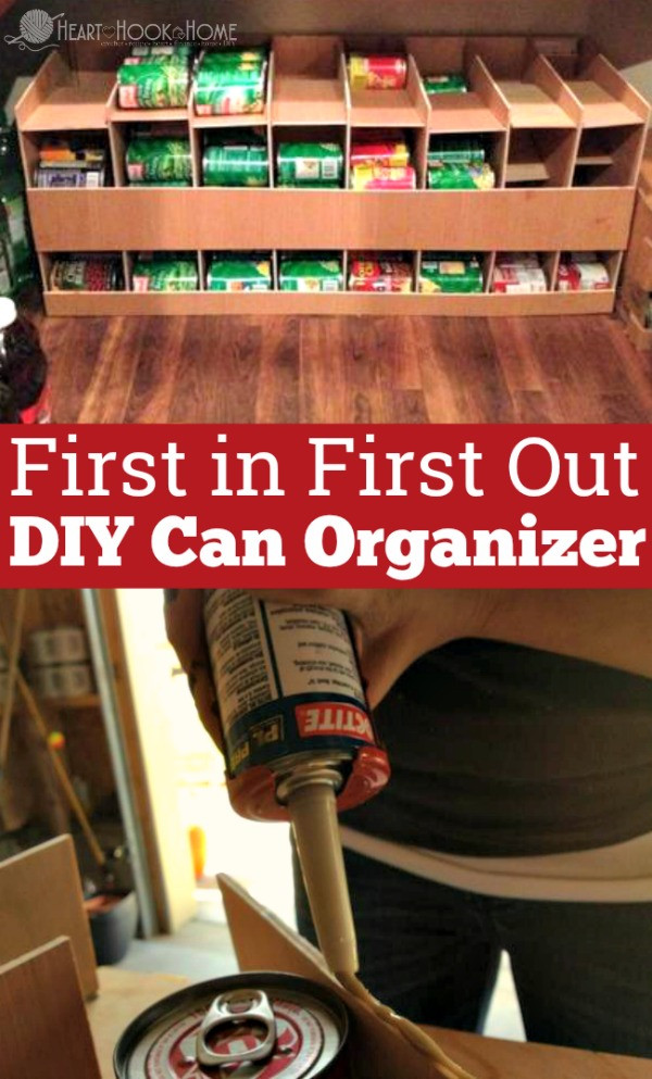 Best ideas about DIY Can Organizer
. Save or Pin How to Make a DIY First In First Out Can Organizer Now.