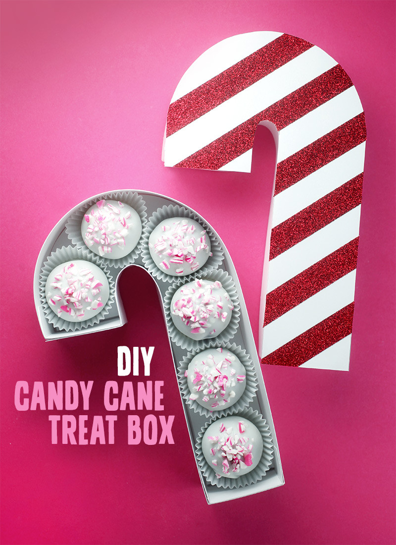 Best ideas about DIY Candy Box
. Save or Pin DIY Candy Cane Treat Box – bakerella Now.