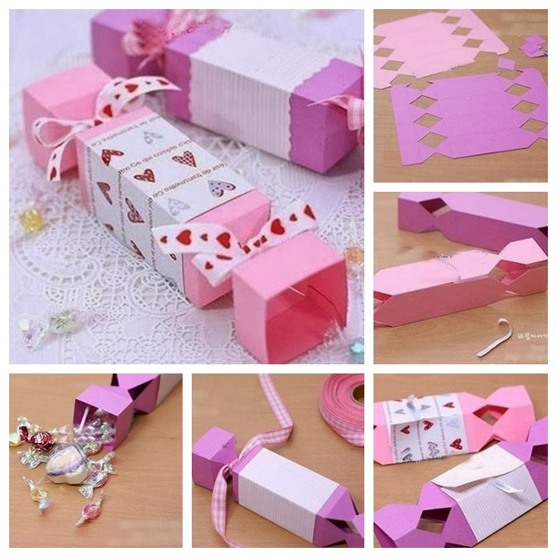 Best ideas about DIY Candy Box
. Save or Pin Wonderful DIY Lovely Candy Shaped Gift Box Now.