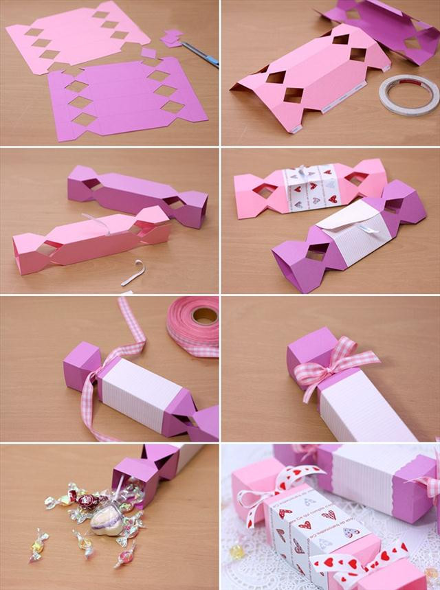 Best ideas about DIY Candy Box
. Save or Pin Idea original packing box of chocolates for Valentine’s day Now.