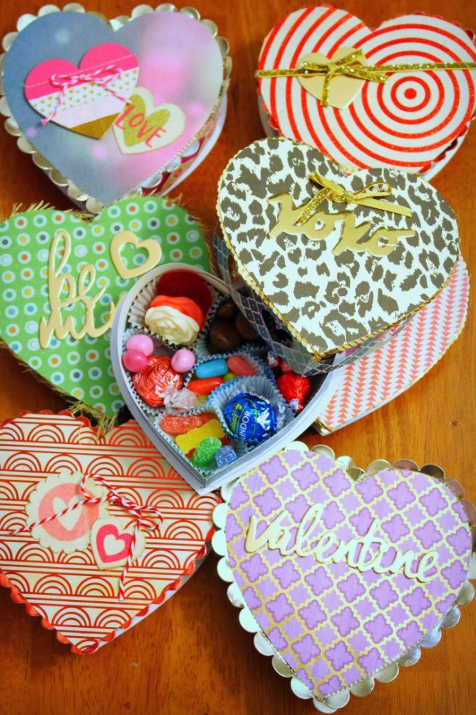 Best ideas about DIY Candy Box
. Save or Pin DIY Valentine s Day Heart shaped Candy Box Knock It f Kim Now.