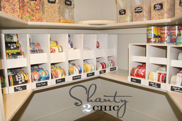 Best ideas about DIY Canned Food Organizer
. Save or Pin Pantry Ideas DIY Canned Food Storage Shanty 2 Chic Now.