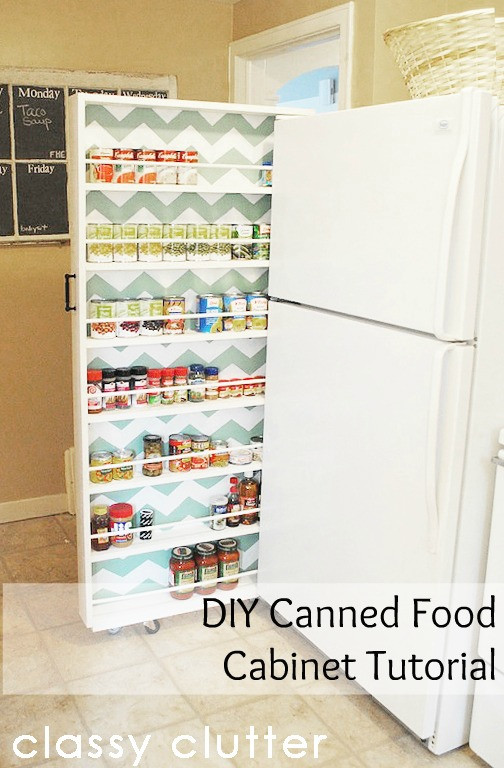 Best ideas about DIY Canned Food Organizer
. Save or Pin DIY Canned Food Organizer Tutorial Now.