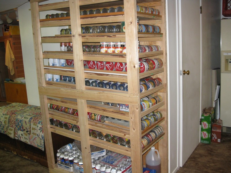 Best ideas about DIY Canning Rack
. Save or Pin DIY Canned Food Shelf Now.