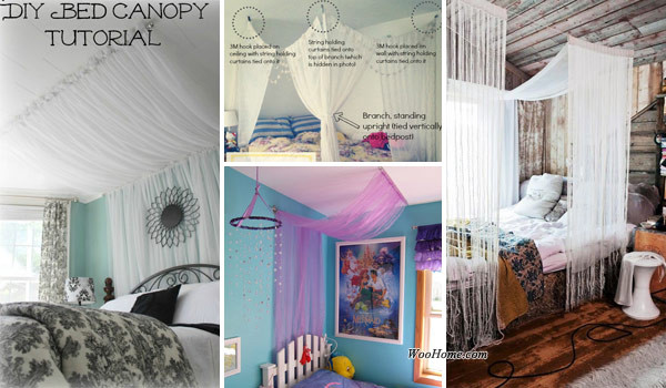 Best ideas about DIY Canopy Bed Ideas
. Save or Pin 20 Magical DIY Bed Canopy Ideas Will Make You Sleep Romantic Now.