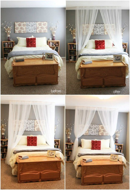 Best ideas about DIY Canopy Bed Ideas
. Save or Pin 24 DIY Bed Canopy Ideas to Make Your Bedroom Luxurious Now.