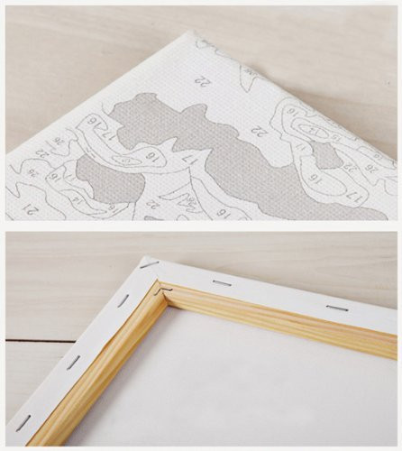 Best ideas about DIY Canvas Frame Kit
. Save or Pin MADE4U Paint By Numbers Kits Canvas Mounted on Wood Frame Now.