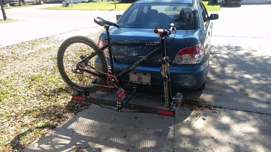 Best ideas about DIY Car Bike Rack
. Save or Pin Cheap Hack for a DIY Hitch Rack Mtbr Now.