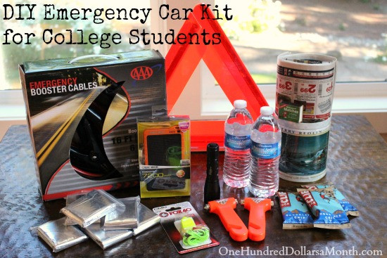 Best ideas about DIY Car Emergency Kit
. Save or Pin DIY Emergency Car Kit Ideas for College Students e Now.