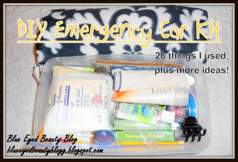 Best ideas about DIY Car Emergency Kit
. Save or Pin Blue Eyed Beauty Blog DIY Car Emergency Kit Now.