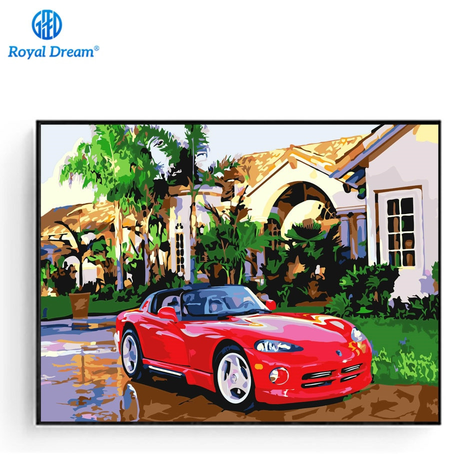 Best ideas about DIY Car Paint Kit
. Save or Pin DIY Oil Painting Car Poster Hand Painted Acrylic Paint By Now.