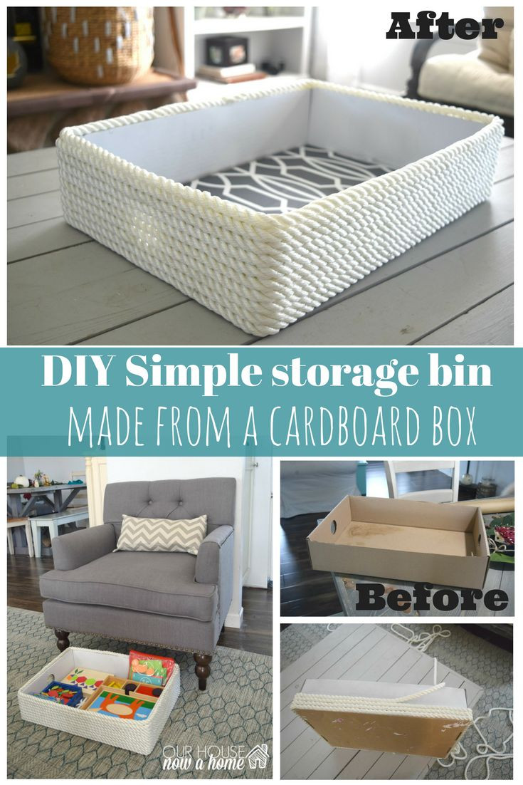 Best ideas about DIY Cardboard Box Storage
. Save or Pin Best 20 Cardboard box storage ideas on Pinterest Now.