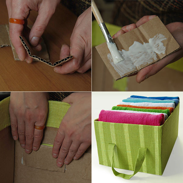 Best ideas about DIY Cardboard Box Storage
. Save or Pin DIY Idea Cardboard Storage Box Now.